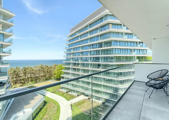 Апартаменты Your Holidays Wave D648 Z Widokiem Na Morze Мендзыздрое